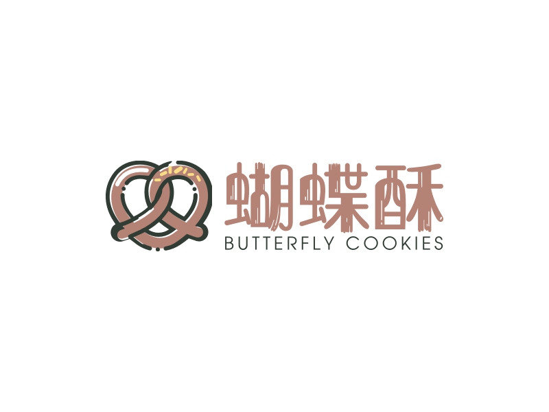 蝴蝶酥LOGO设计