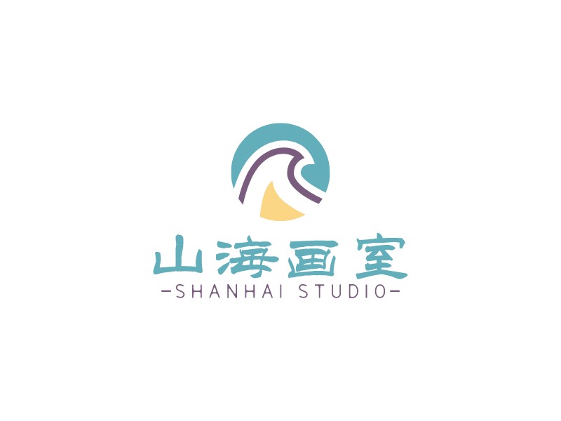 山海画室 Logo Maker - Design 山海画室 logos online