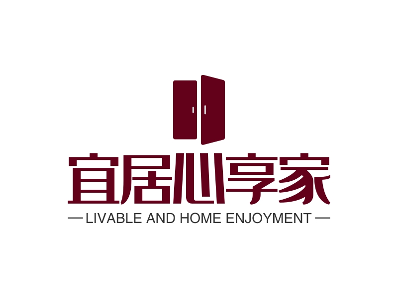 宜居心享家logo设计