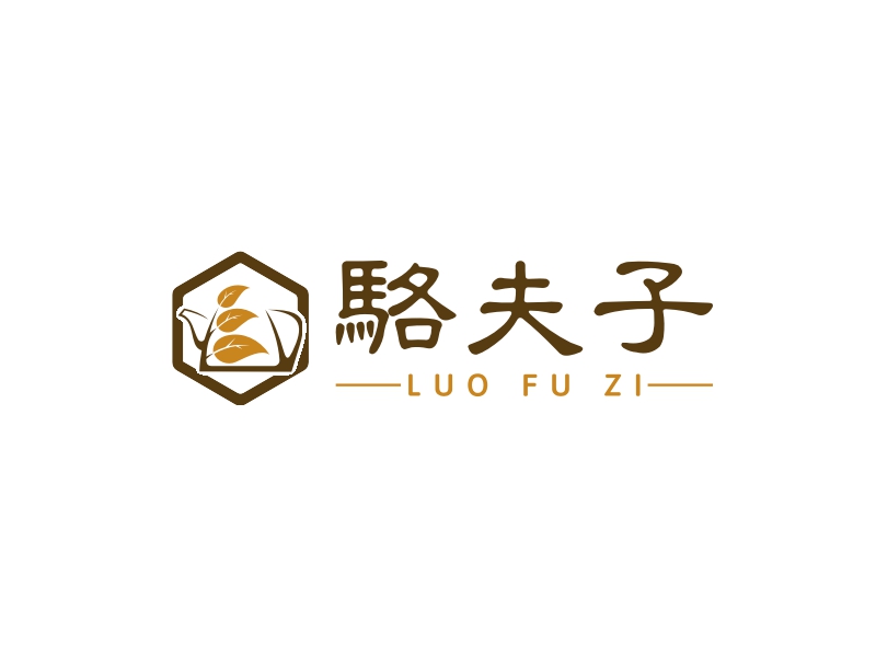 骆夫子LOGO设计