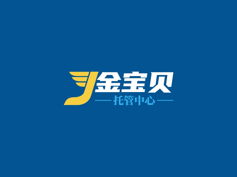 金宝贝logo设计