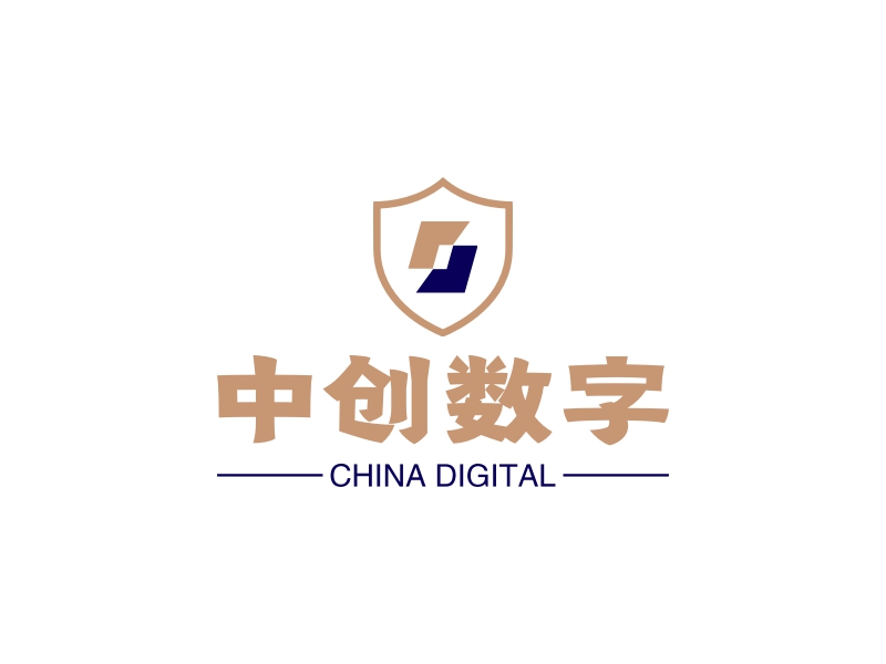 中创数字logo设计