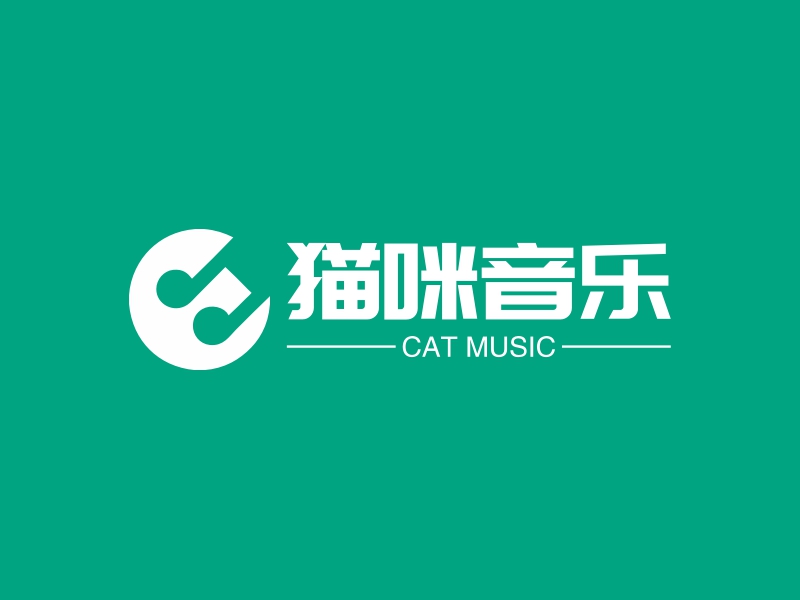 猫咪音乐logo设计