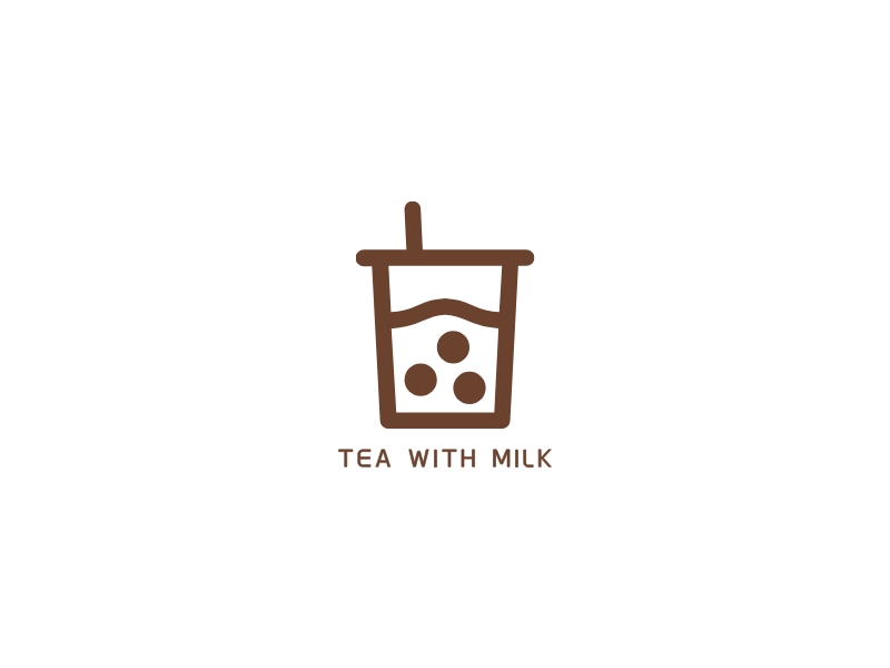 tea with milk Logo Maker - Design tea with milk logos online