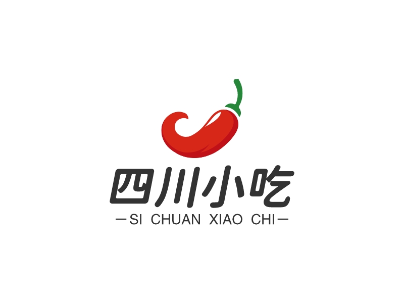 四川 小吃logo设计