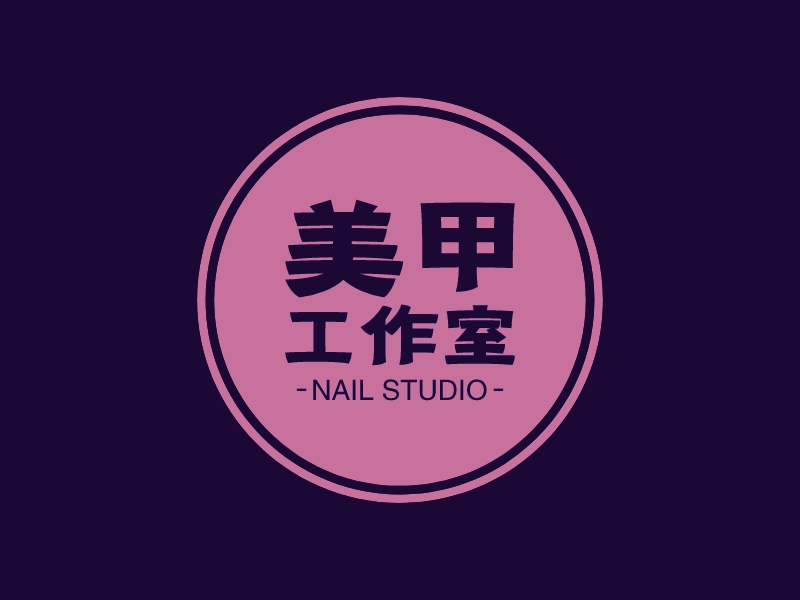 美甲 工作室LOGO设计