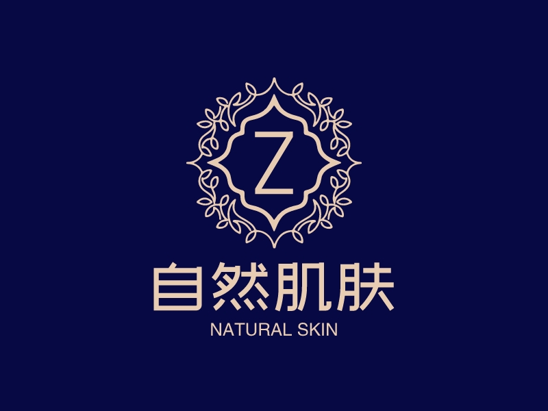 自然肌肤logo设计