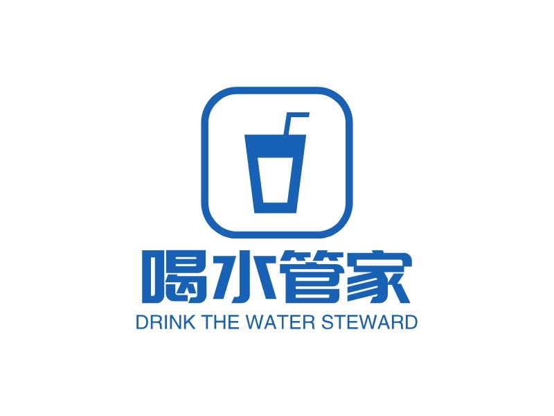 喝水管家logo设计