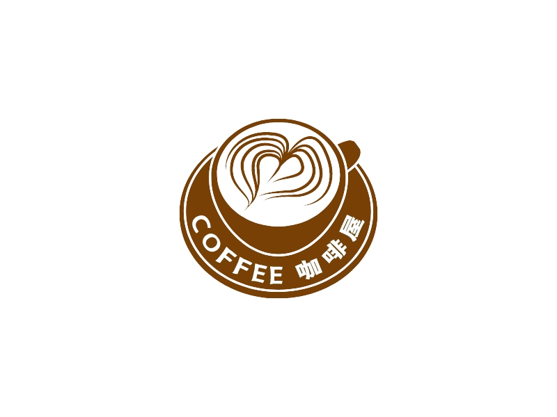 coffee 咖啡屋logo设计
