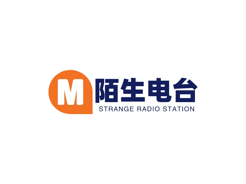 陌生电台logo设计