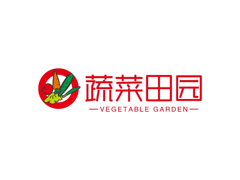 蔬菜田园logo设计