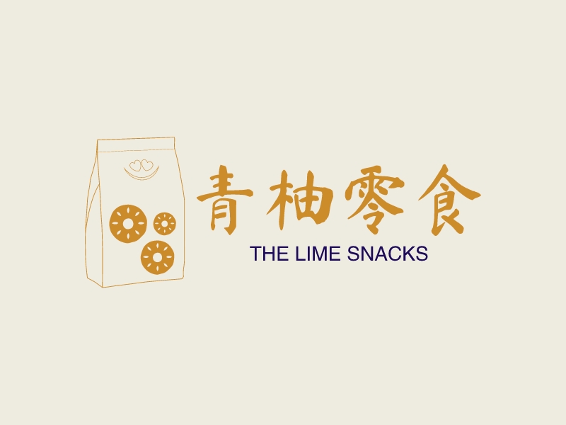 青柚零食 logo | 一键设计零食 logo - AiLOGO
