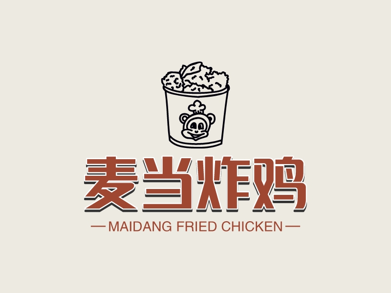 麦当炸鸡logo设计