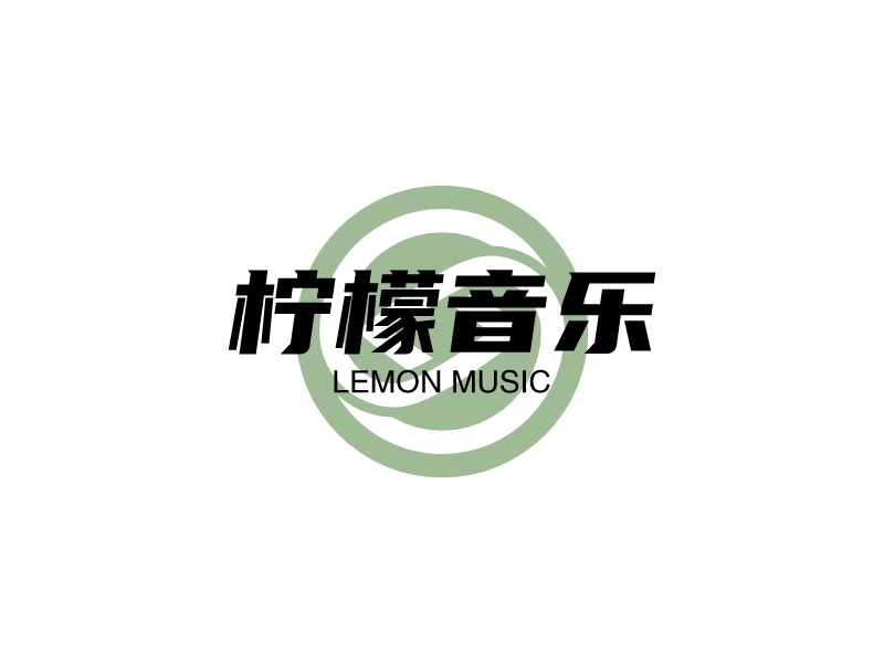 柠檬音乐logo设计