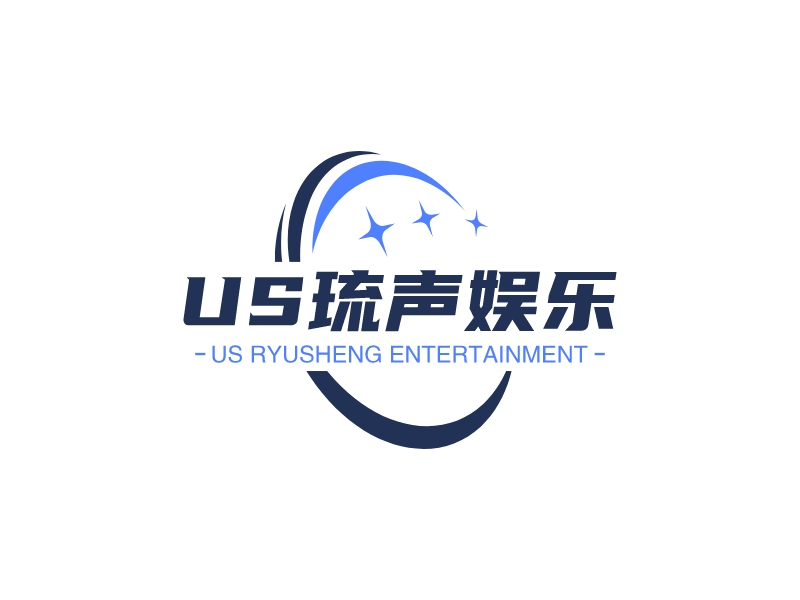 US琉声娱乐logo设计