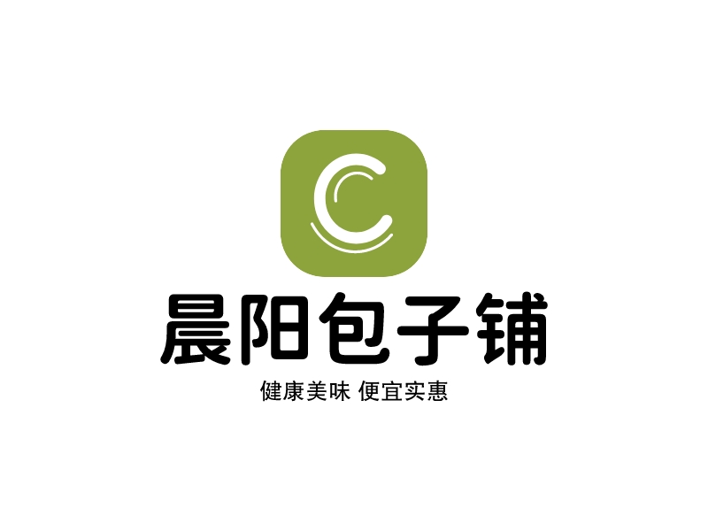 晨阳包子铺logo设计