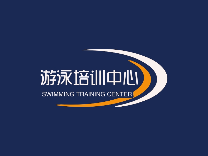 游泳培训中心LOGO设计