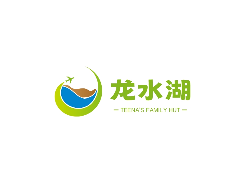 龙水湖logo设计