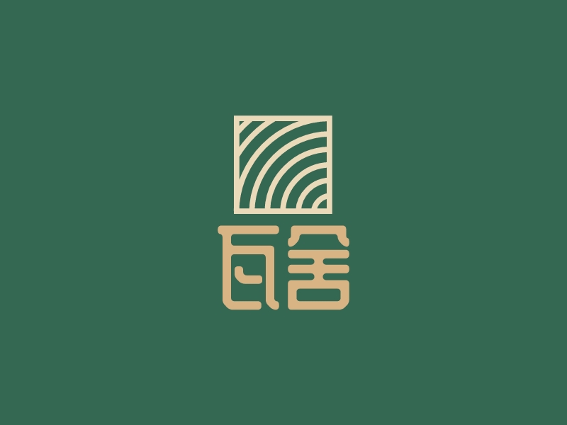 瓦舍LOGO设计