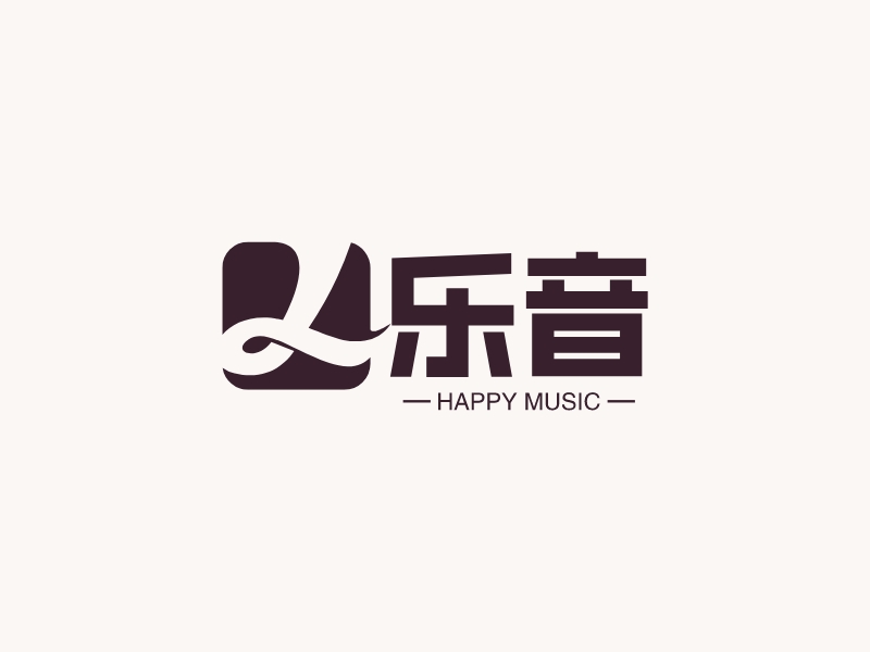 乐音logo设计