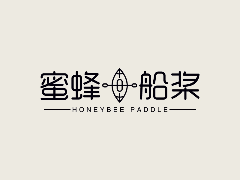 蜜蜂船桨logo设计