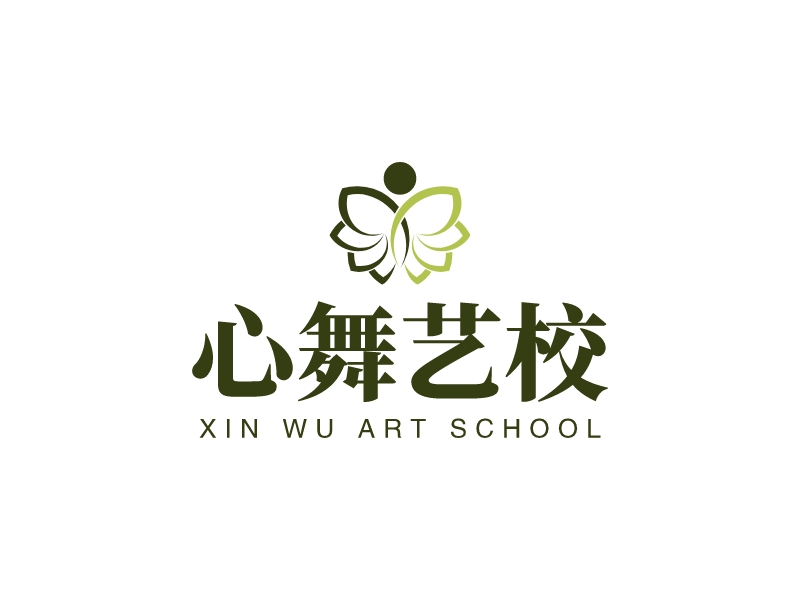 心舞艺校logo设计