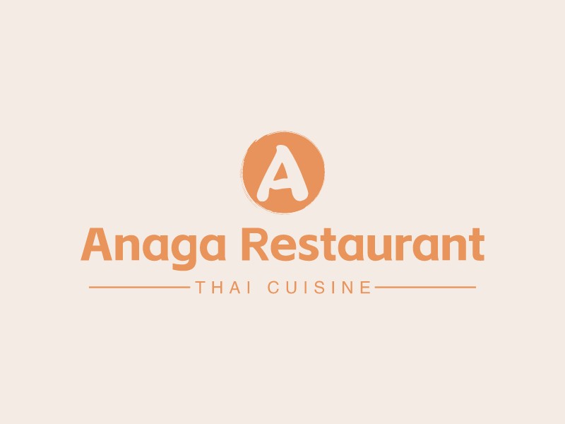 Anaga Restaurantlogo设计